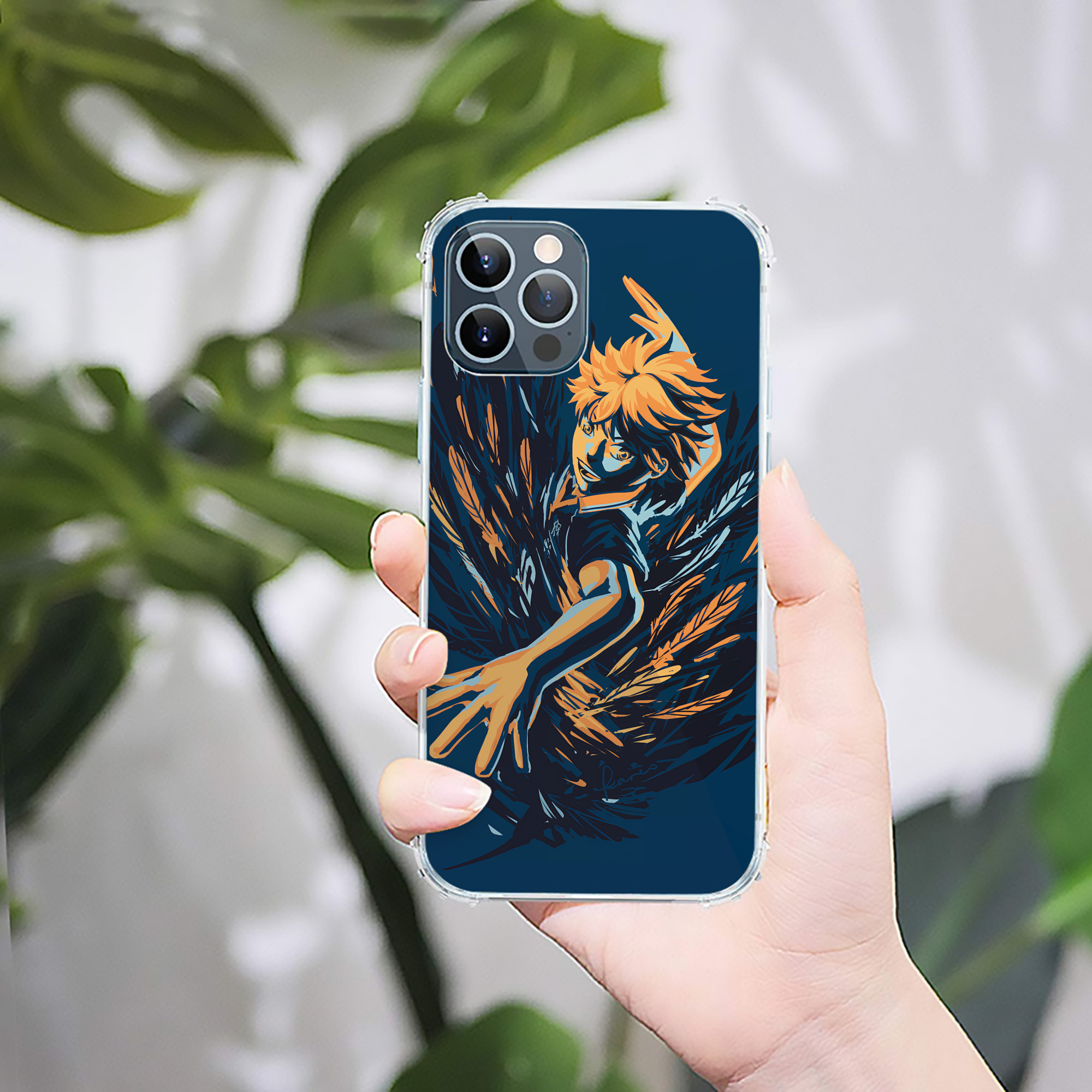 （画像用） ハイキュー!! Haikyu!! 【iPhone 12シリーズ対応】透明スマホケース（クリアソフトケース）